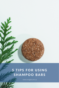 5 Tips For Using Shampoo Bars