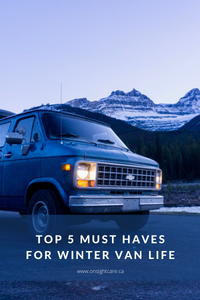 Top 5 Must Haves for Winter Van Life